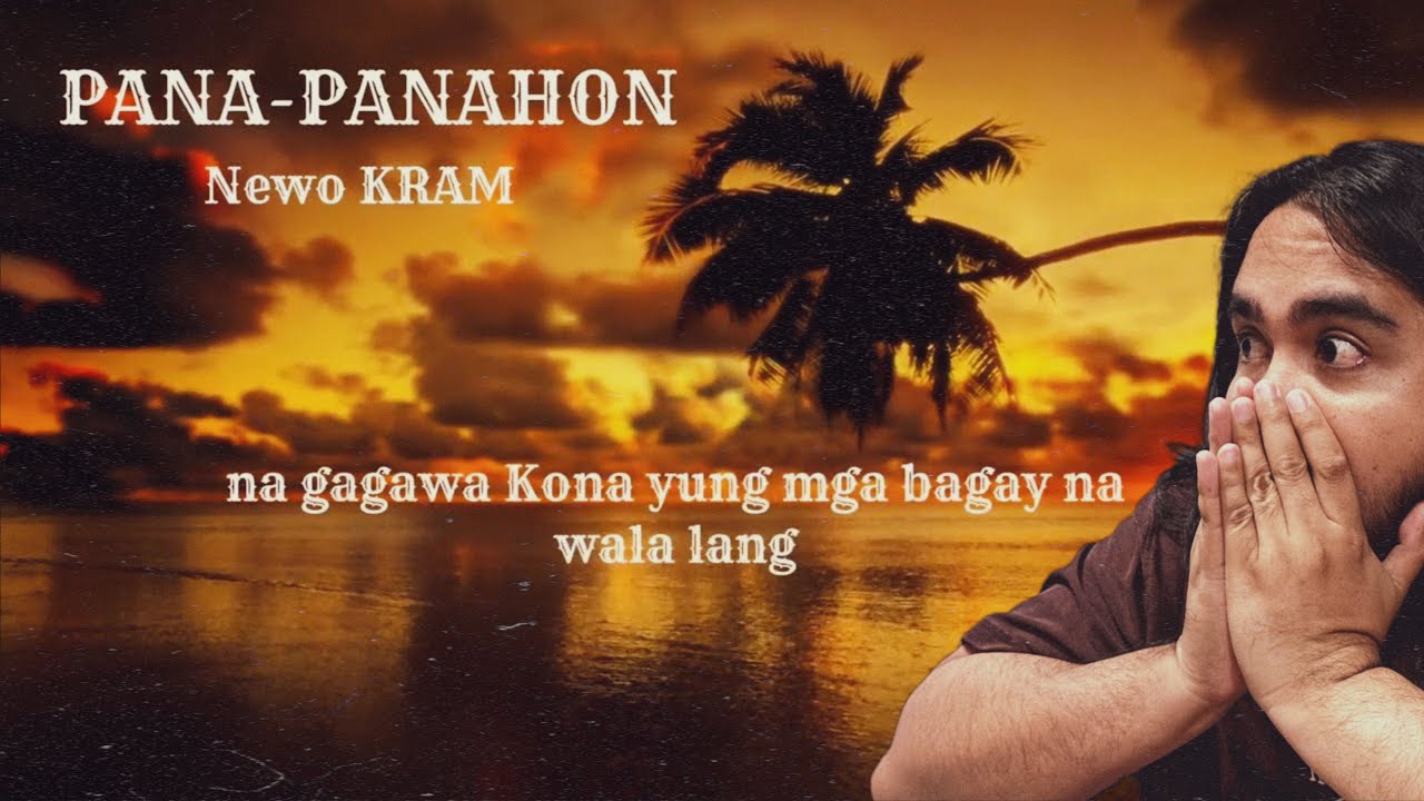 Pana - Panahon - Newo KRAM [Official Lyrics Video] | Reaction Video!
