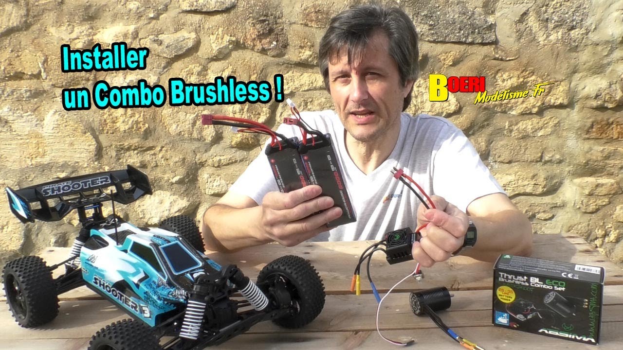 Installation d'un Combo Brushless sur une Voiture RC