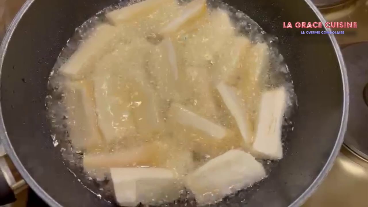 Manioc ya kokalinga (manioko frites)😂😂