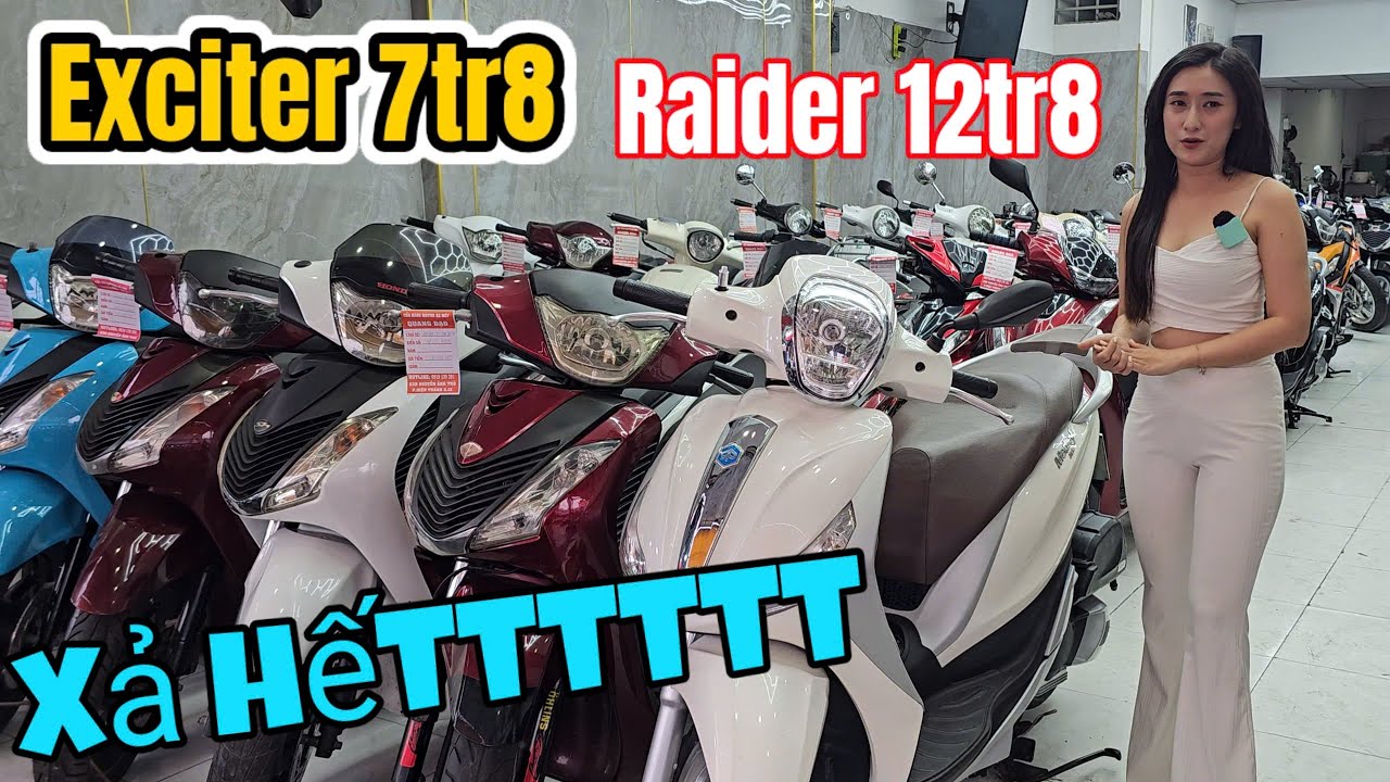Cận cảnh cô gái sở hữu nhiều hàng khủng ở Q12 SH Ý Vespa Medley Pcx Gz150 rẻ như xe số lời là bán
