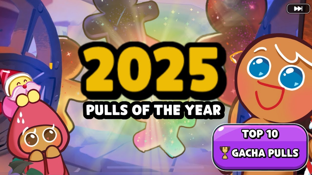 🏆CRK's TOP 10 Gacha pulls | 2025 | Cookie Run Kingdom🏆