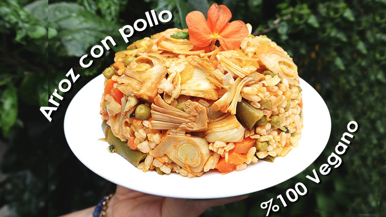 Arroz con pollo, VEGANO!