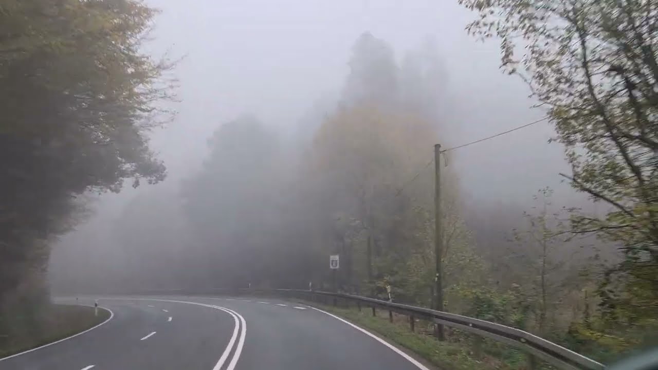 Fahrt von Autobahn 2 (A2) ab Höhe Bad Nenndorf nach Hessisch Oldendorf im Landkreises Hameln-Pyrmont