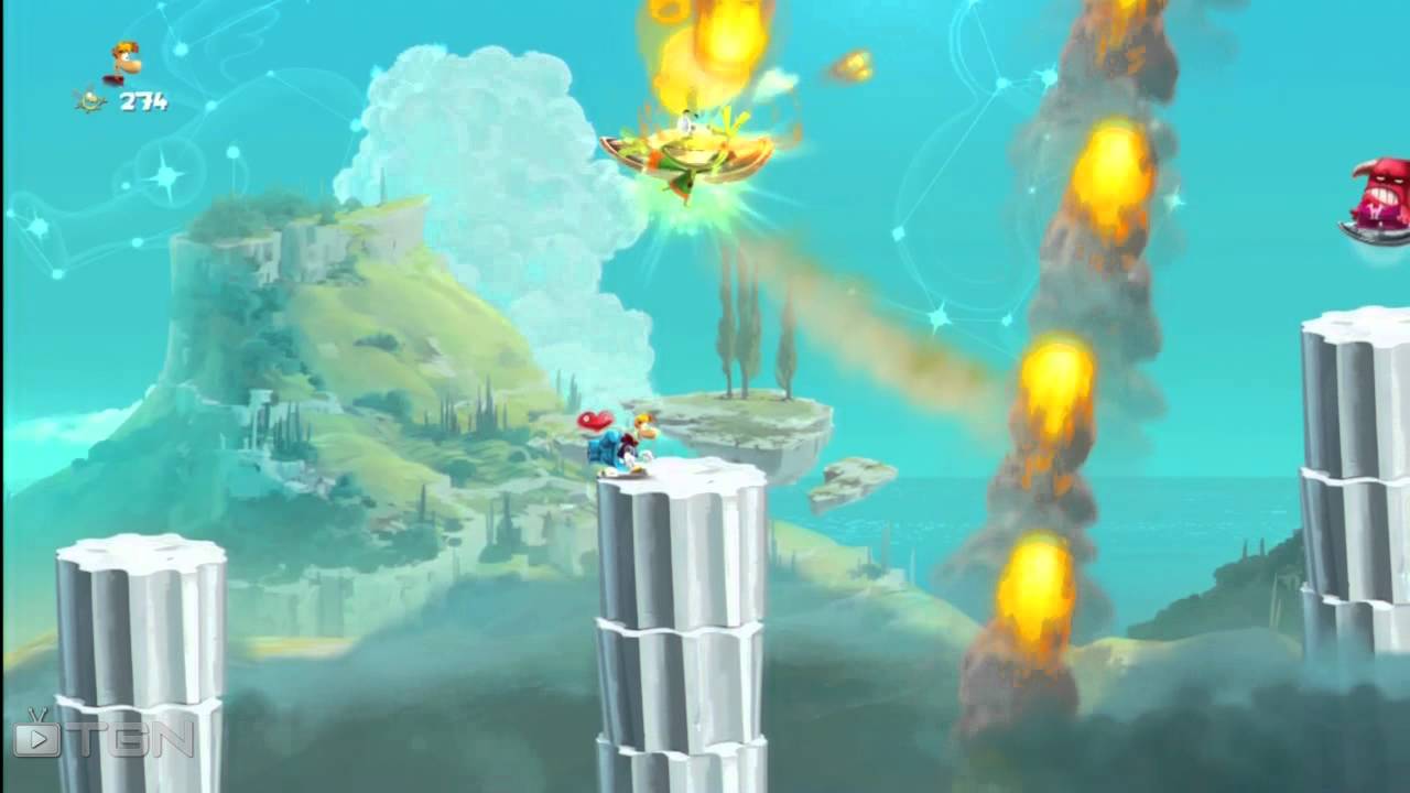 Rayman Legends - Shields Up... and Down