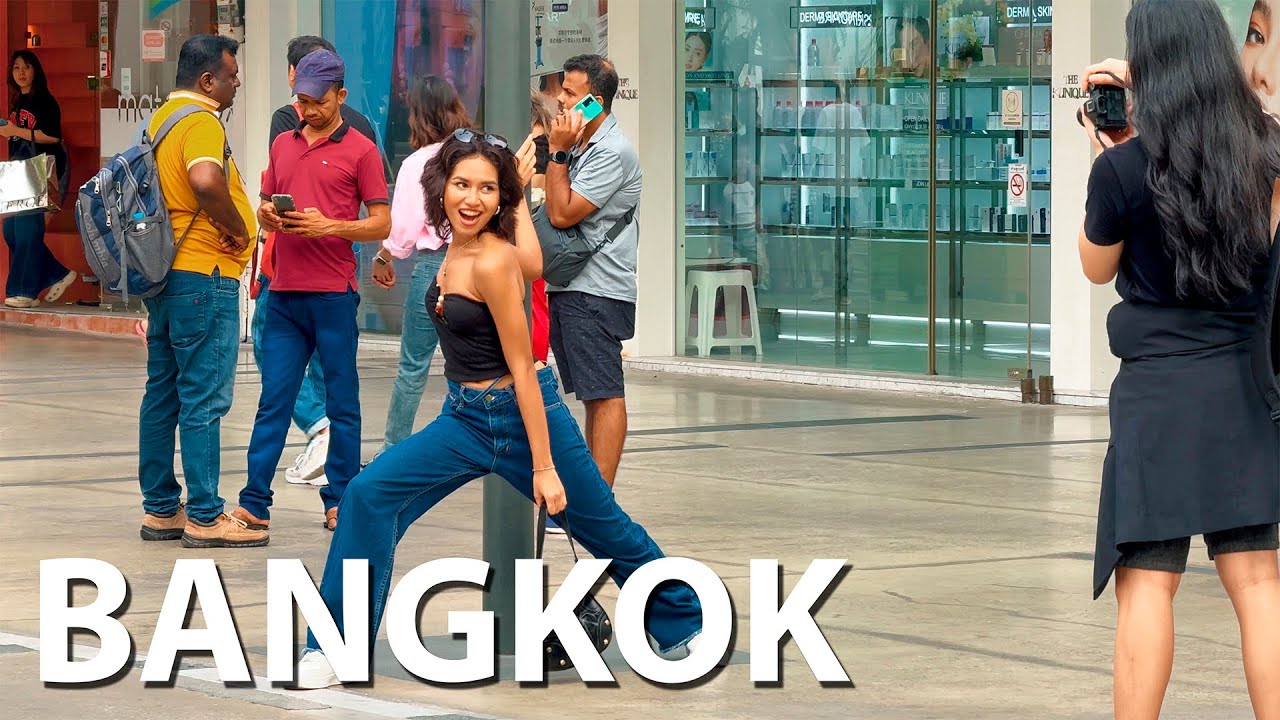 Real life in Bangkok, City Street Scenes. Thailand 🇹🇭