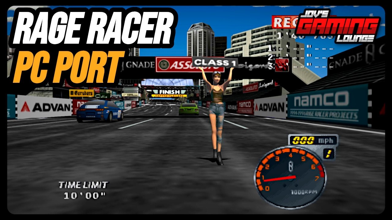 Нативный PC-порт Rage Racer с PS1 уже здесь (и работает отлично)