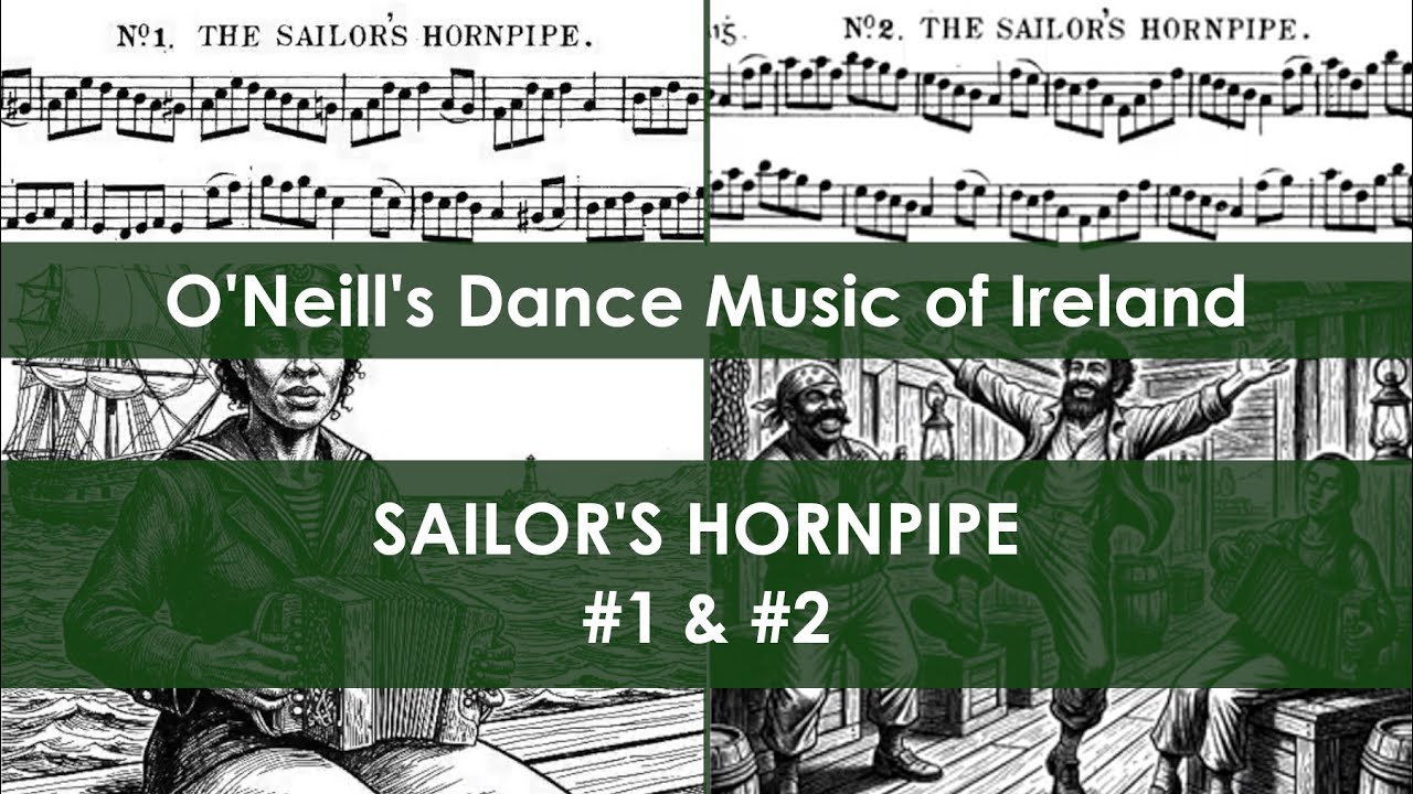 DMOI826-827 Sailor's No. 1 and 2 (Hornpipes) on Irish tenor banjo