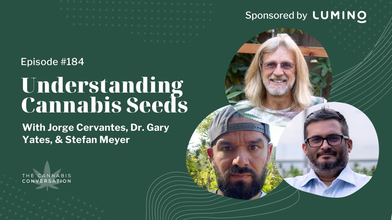 EPISODE #184: Understanding Cannabis Seeds with Jorge Cervantes, Dr. Gary Yates, & Stefan Meyer