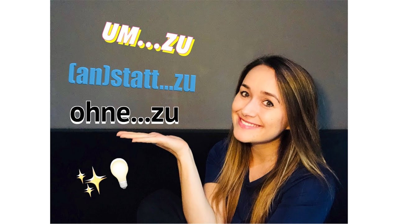 um...zu, statt...zu, ohne...zu