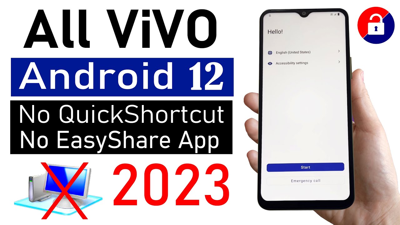 All ViVO Android 12 FRP BYPASS  (without PC) - 2023 Latest Method