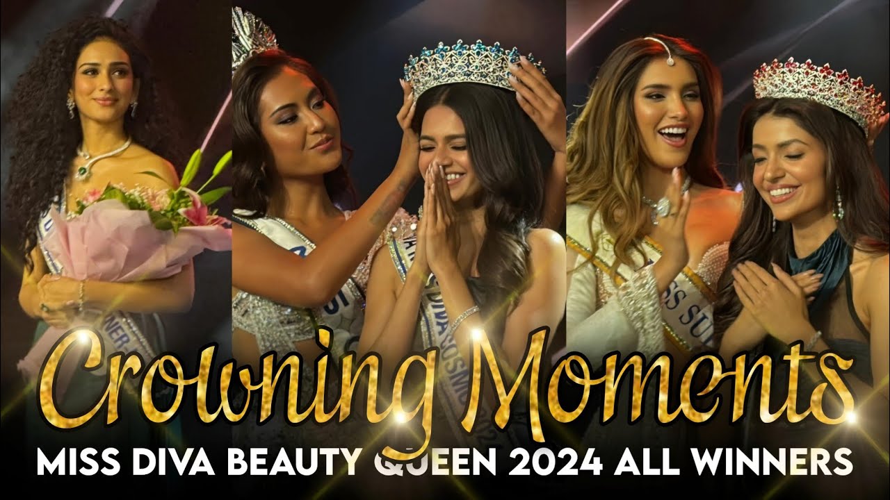 Miss Diva 2024 - CROWNING MOMENTS 👑🇮🇳❤️