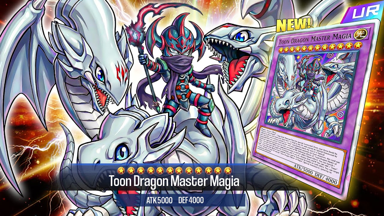 I Turned Dragon Master Magia into a TOON Monster!!