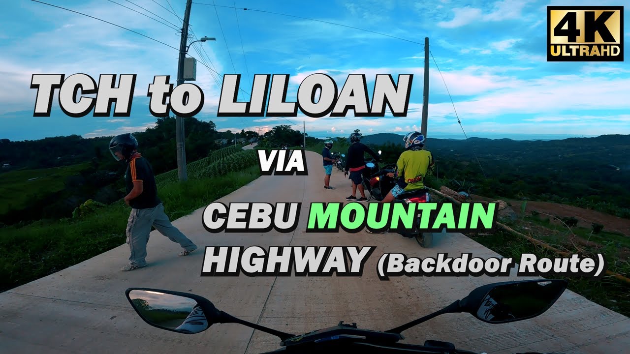 Cebu Trans-Central highway to Liloan Full via Mountain Highway (Backdoor Route) | MOTOFREAK | Raw