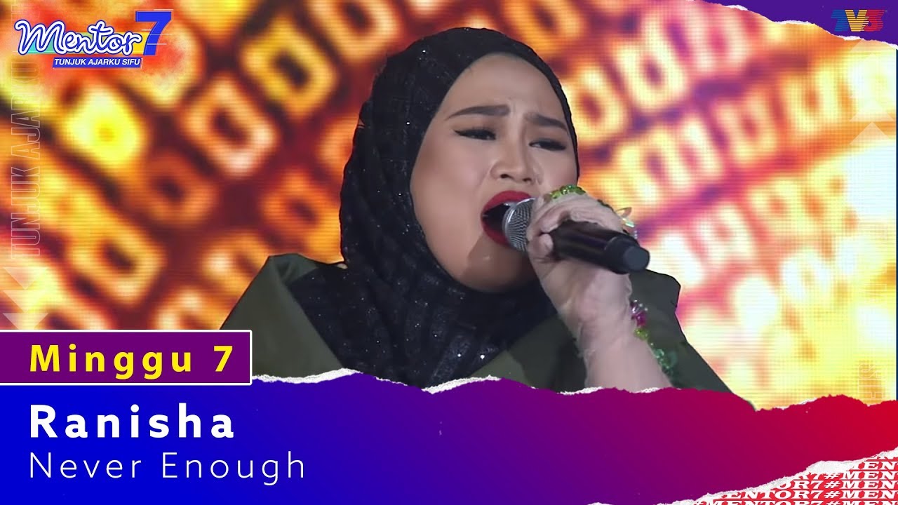 Ranisha - Never Enough | Minggu 7 | #Mentor7