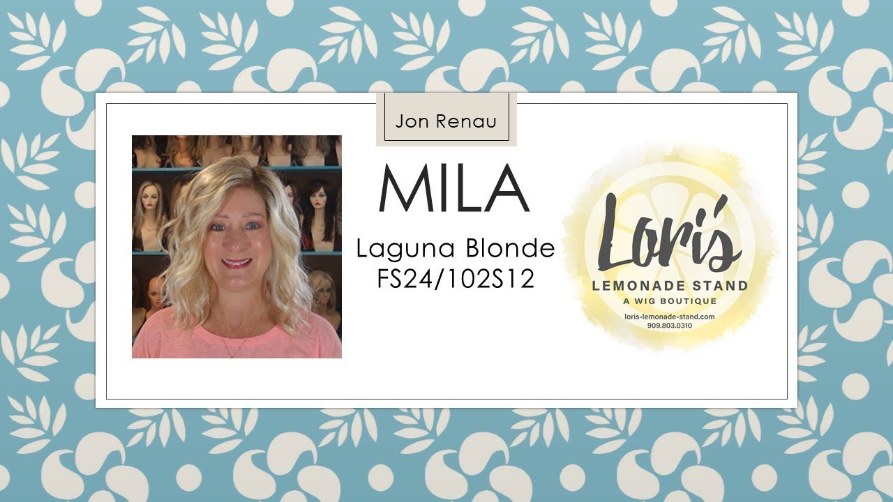 Mila by Jon Renau in color Laguna Blonde