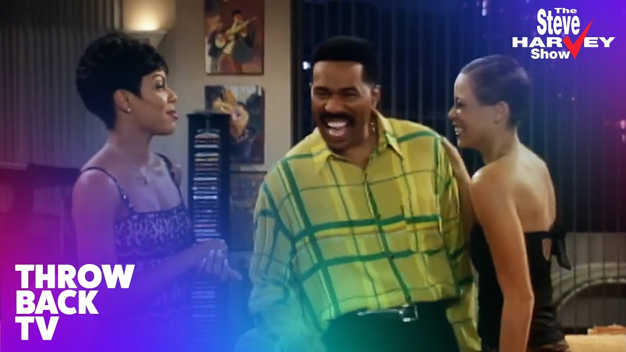 The Steve Harvey Show | Regina Gets Jealous Of Steve's Younger Date | Throw Back TV