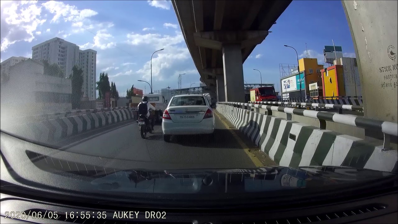 #dashcam #scross Vadapalani Metro flyover