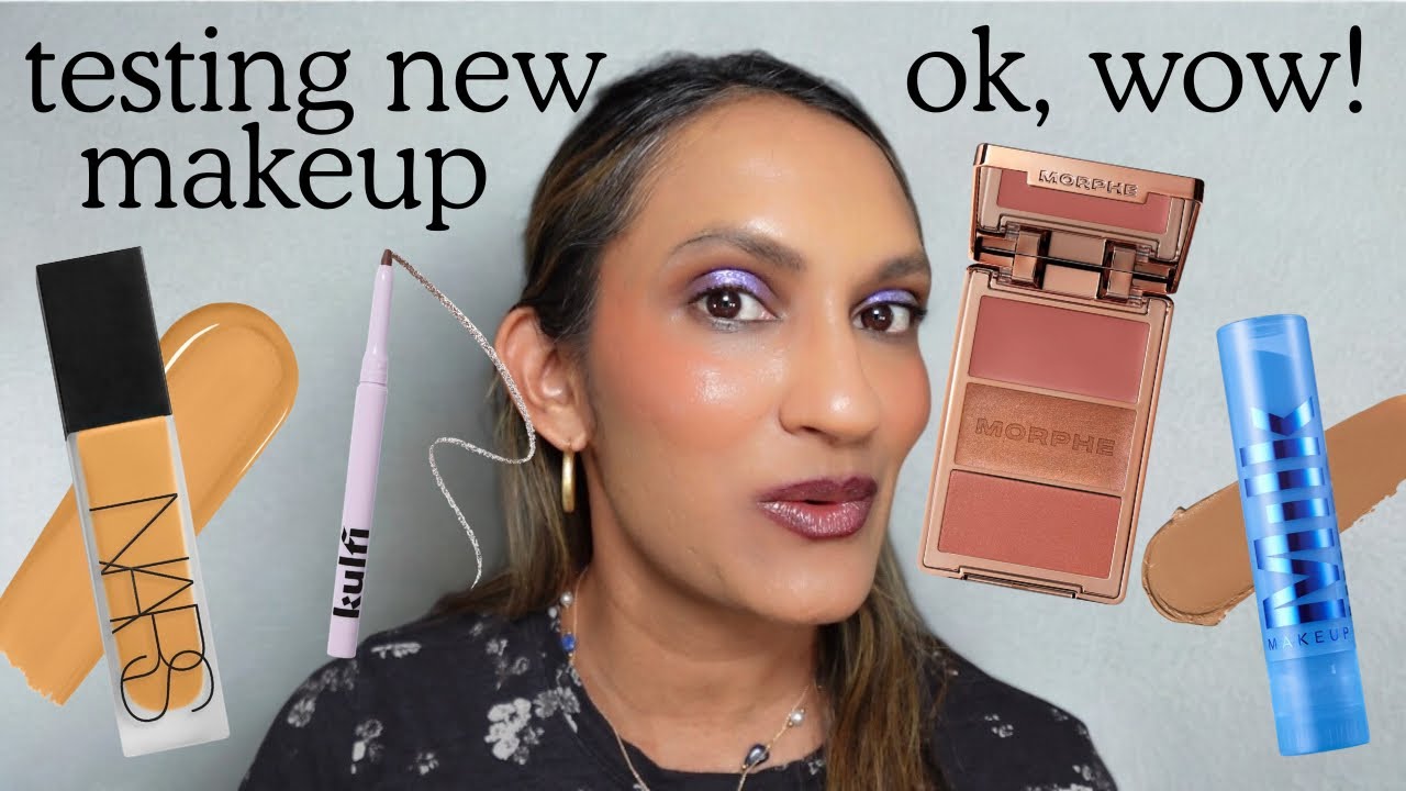 Is Nars natural matte pore blurring foundation good? 🫒 approved? + new Milk, Kulfi, & Morphe, Mob!