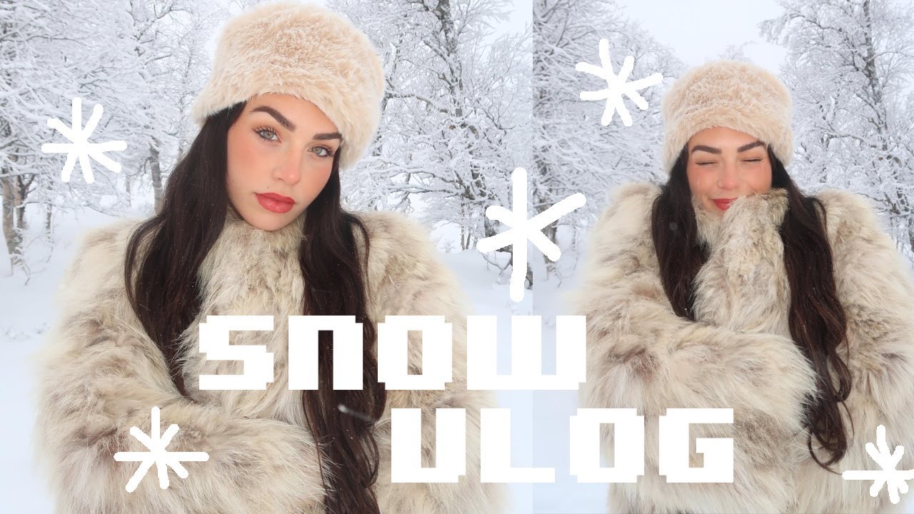 i went to the snow !!!! Xmas & Sweden VLOG