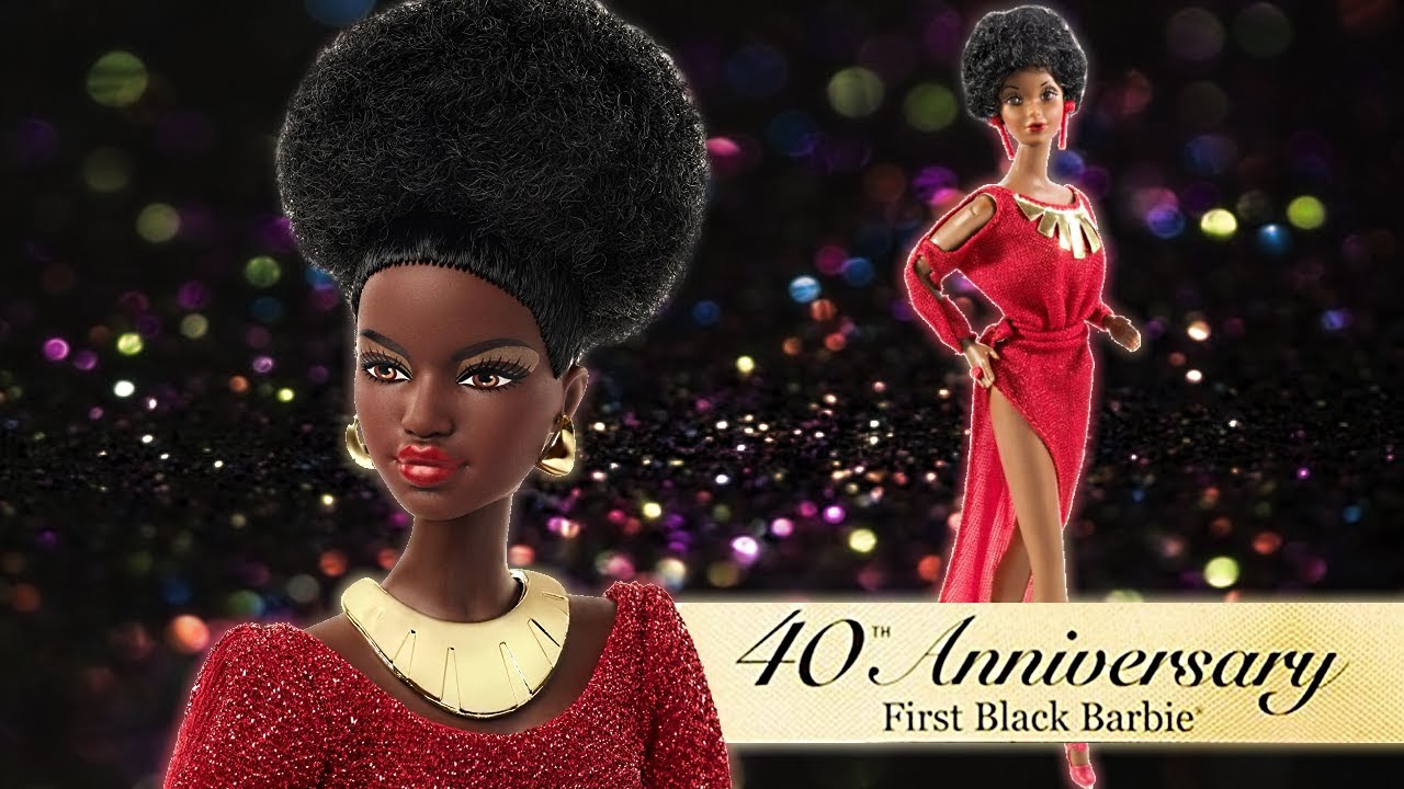 FIRST BLACK BARBIE 40 ANNIVERSARY - ESTE ES EL PRIMER VIDEO QUE GRABÉ PARA EL CANAL! UNBOXING/REVIEW