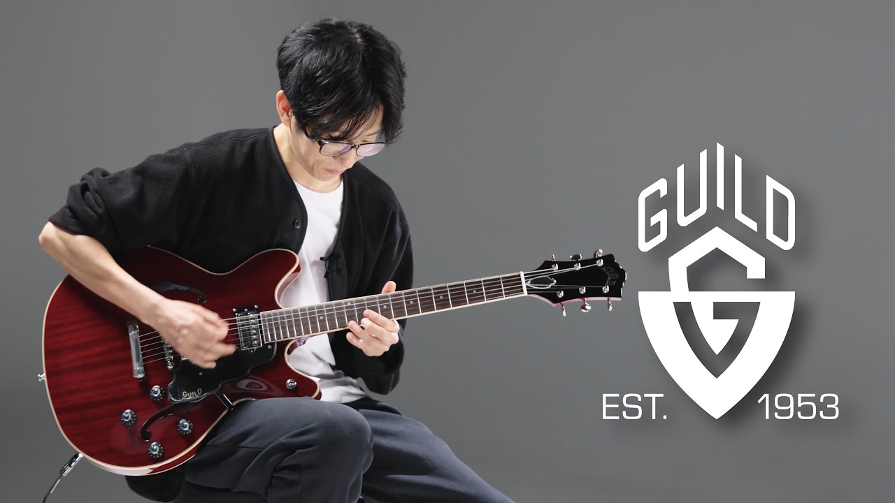 리뷰왕  EP.54 '전통과 현대의 조화' (ft. Funtwo) | GUILD Starfire DC Cherry Electric Guitar