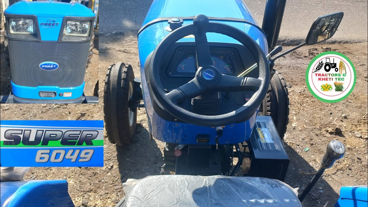 Preet 6049 Super 3 Cylinder New Model 2023 HML 3Speed Side Gear[ Sound/Price]