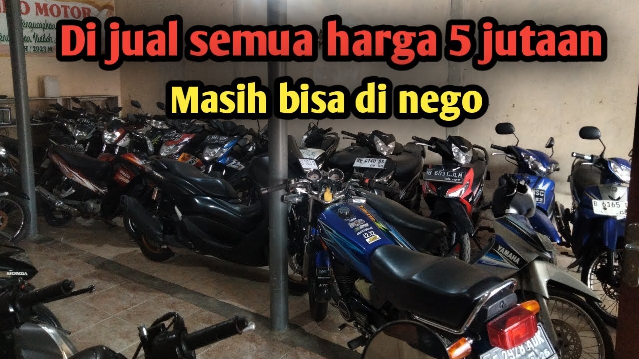 Di jual semua harga mulai 5 jutaan masih bisa nego⁉️