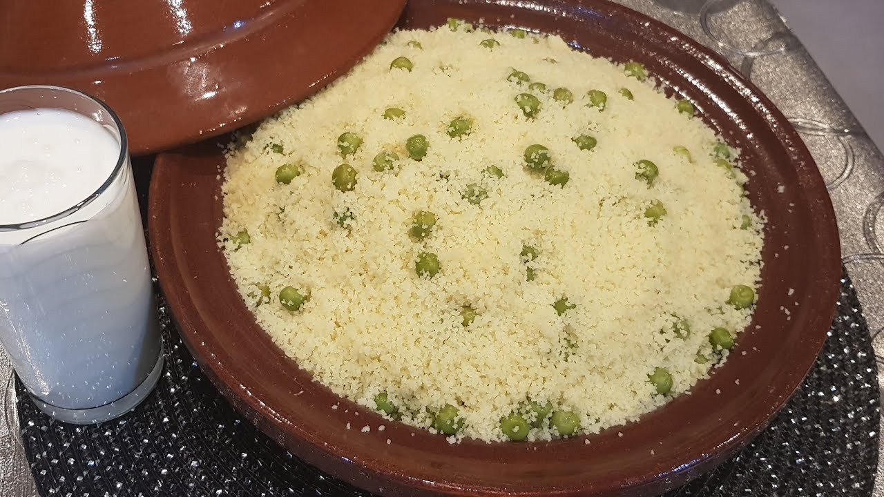 #مسفوف الجلبانة أو كسكس بالجلبانة 😍😍😍