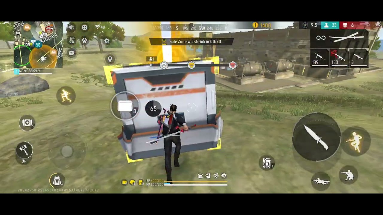 1vs4 squad Br-Ranked Match