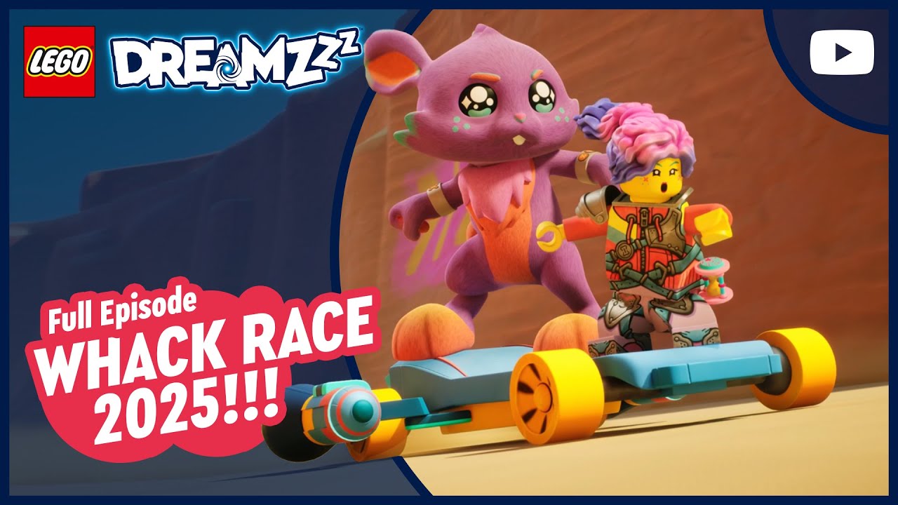 Whack Race 2025 🏎️ 🏍️ | Season 3, Episode 3 | Full Episode | LEGO DREAMZzz Series