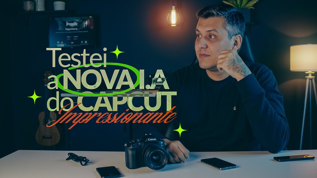 Nova I.A do CapCut - Como CRIEI um VÍDEO COMPLETO usando esse NOVO recurso GRÁTIS
