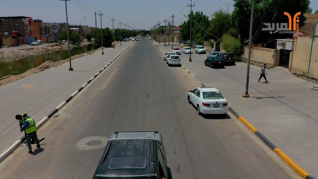 منطقة الاصمعي الجديد بعد اكمال الشركة المنفذة أعمالها  #المربد