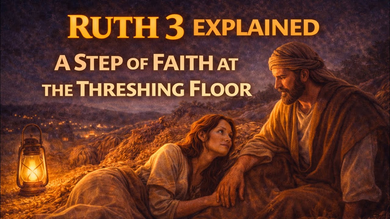 Ruth 3 Explained — A Bold Step of Faith at the Threshing Floor