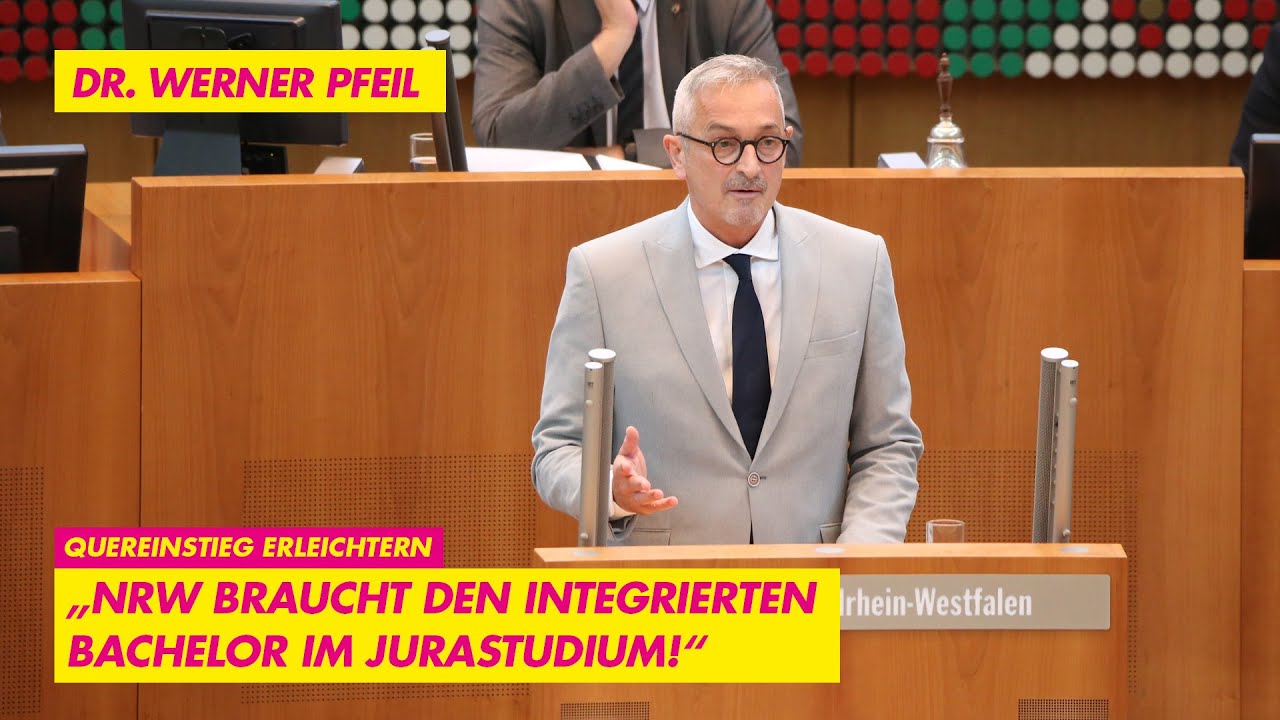NRW braucht den integrierten Bachelor im Studium der Rechtswissenschaften!