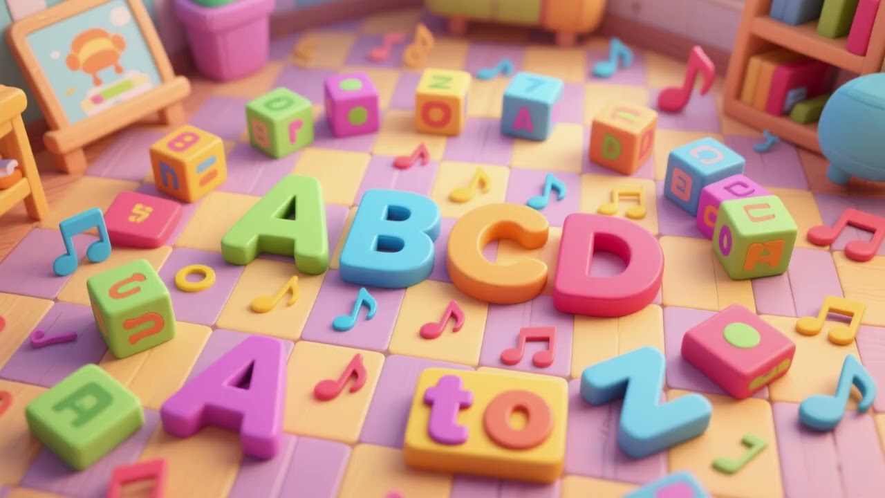 Alphabet ABC Song A to Z 🔤 | Fun ABC Rhymes for Kids
