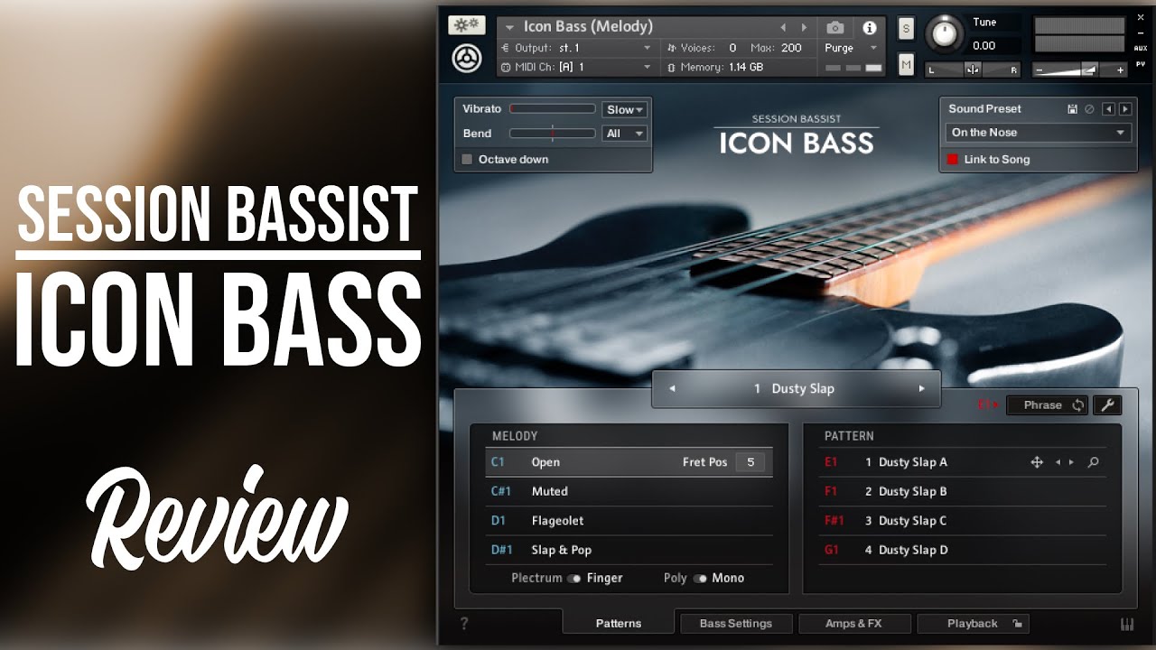 Native Instruments | Сессионный басист: ICON Bass | Обзор