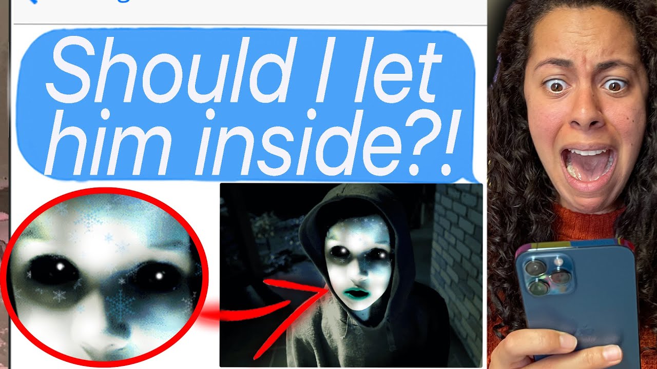 NEVER Open Your Door If The Frozen Boy Shows Up... | Scary Text Message Story