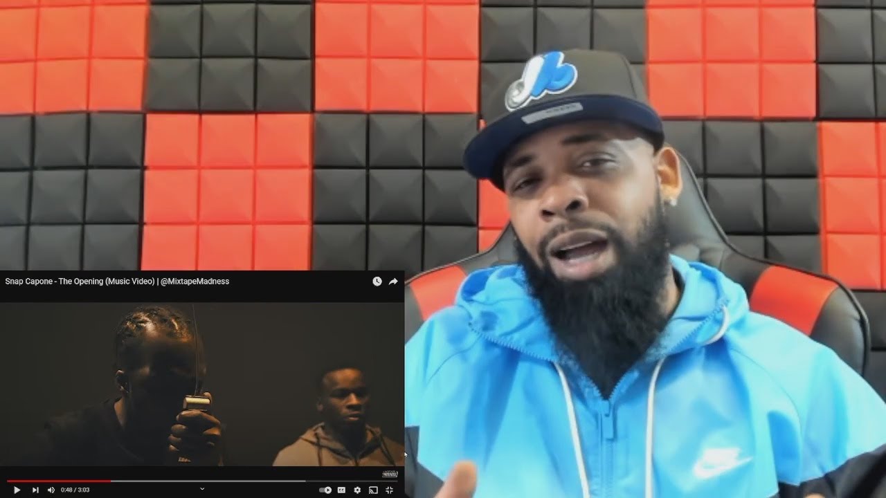 AMERICAN RAPPER REACTS TO -Snap Capone - The Opening (Music Video) | @MixtapeMadness
