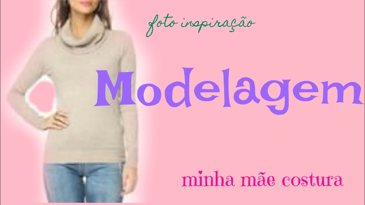 BLUSA GOLA CACHAREL OU GOLA ROLÊ