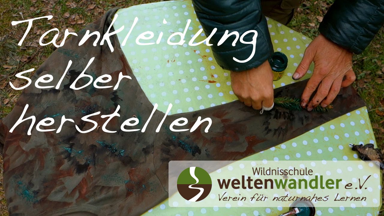 Tarnkleidung selber herstellen