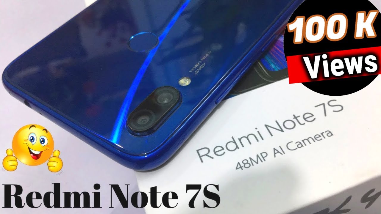 Redmi Note 7S Unboxing & Review Camera Performance 