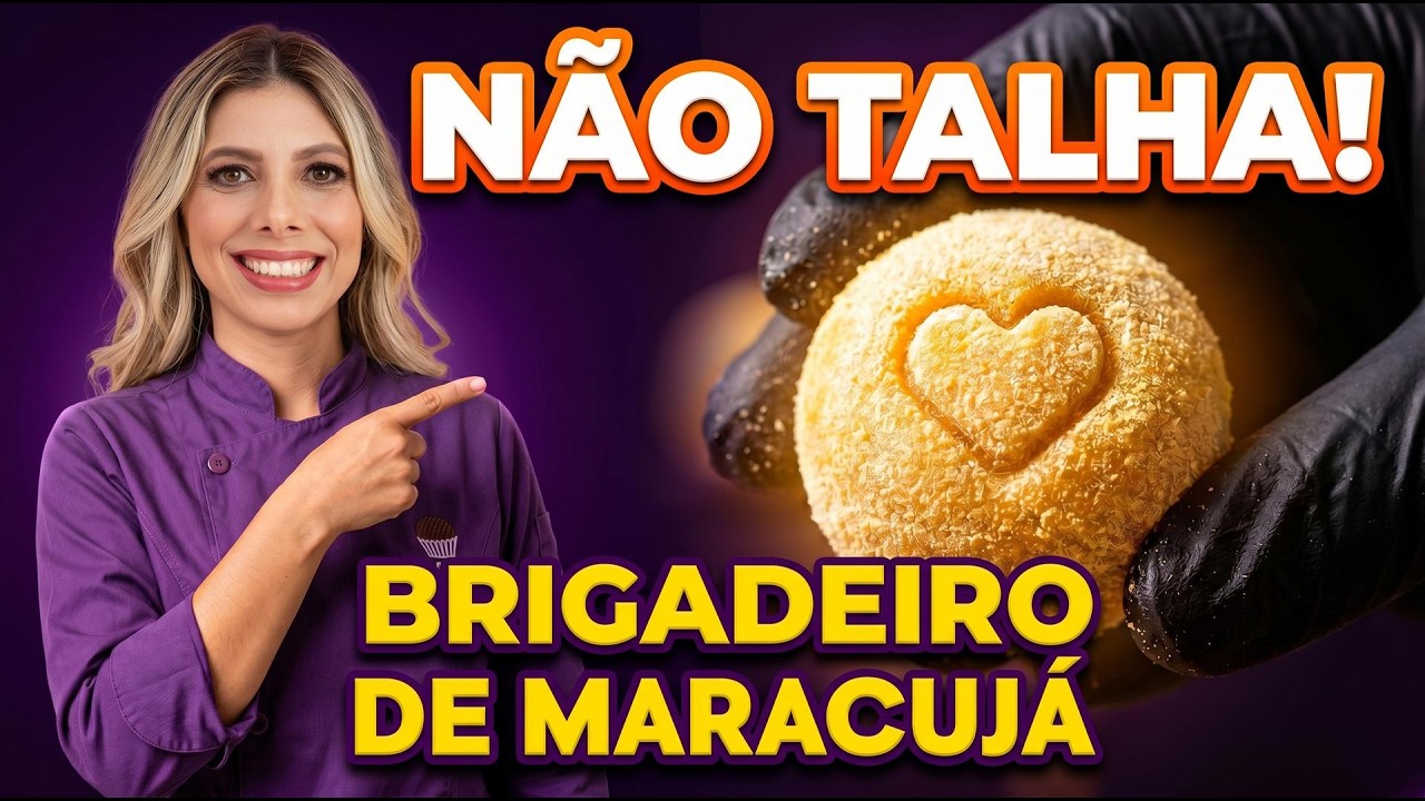 Brigadeiro de maracujá