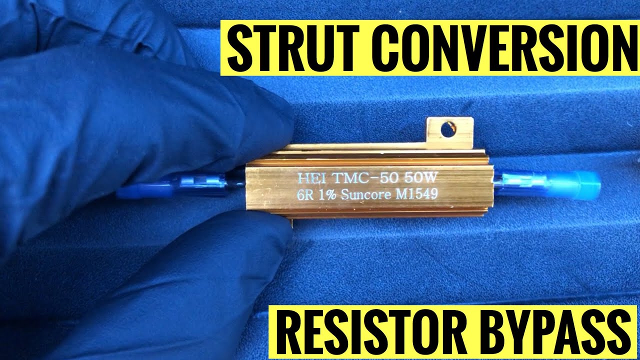 Front Strut Conversion- Resistor Bypass - 2007-2013 Escalade/Tahoe/Suburban/Yukon