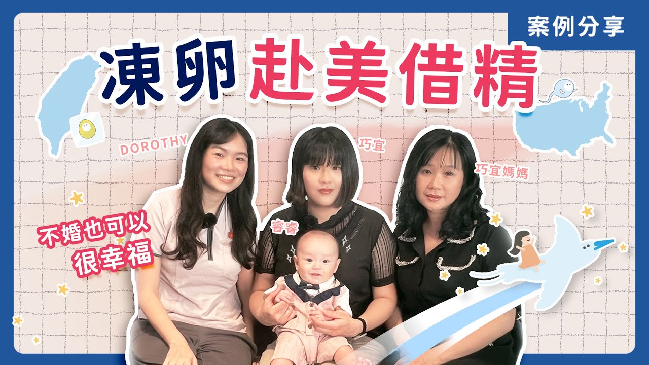 凍卵赴美借精 不婚也可以很幸福！｜案例分享 Ft.許雅鈞醫師 #凍卵 #單身借精
