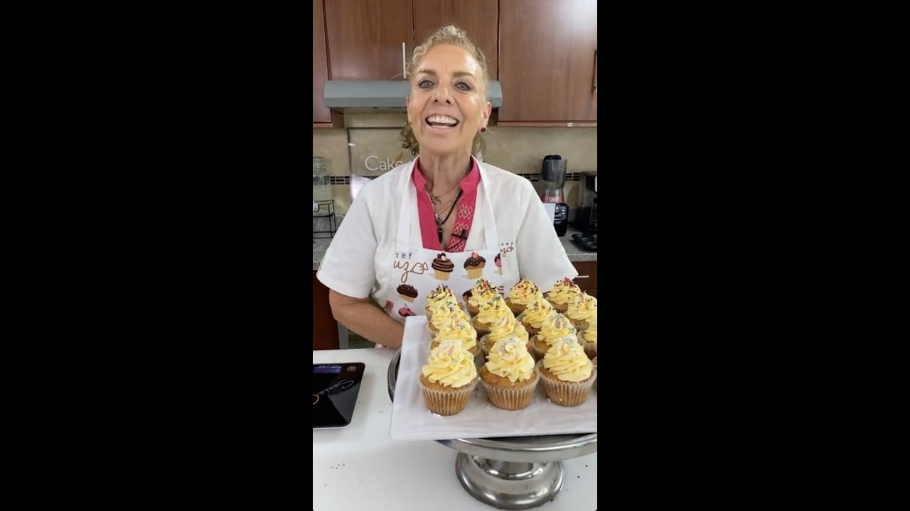 Clase Completa de Cupcakes con Confeti👩🏼‍🍳🧁
