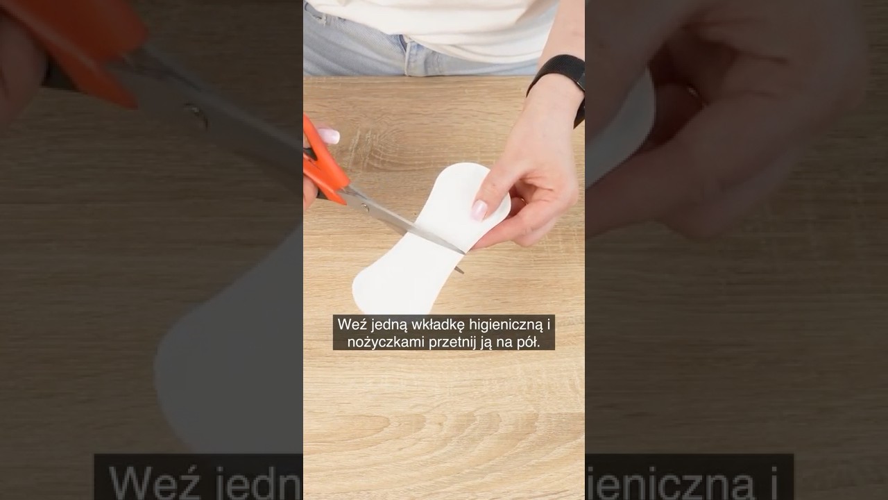 Zawsze kupuję te małe podpaski. Mają ukryte zastosowanie!