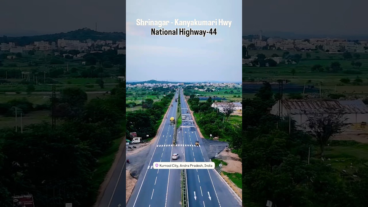 India&rsquo;s Longest Highway NH-44 #NH44 #ShrinagarHighway #shortsvideo #shortsviral