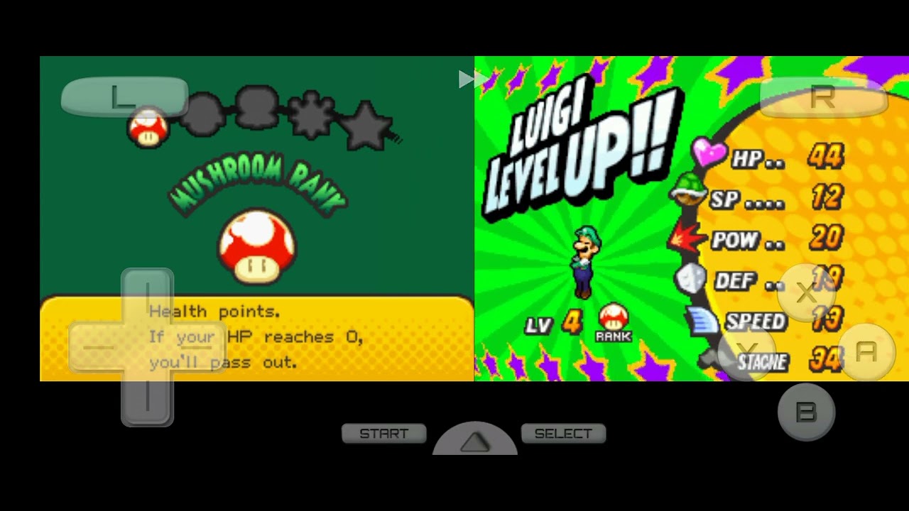 Mario dan Luigi tahan air.main Mario dan Luigi di dalam browser part 3