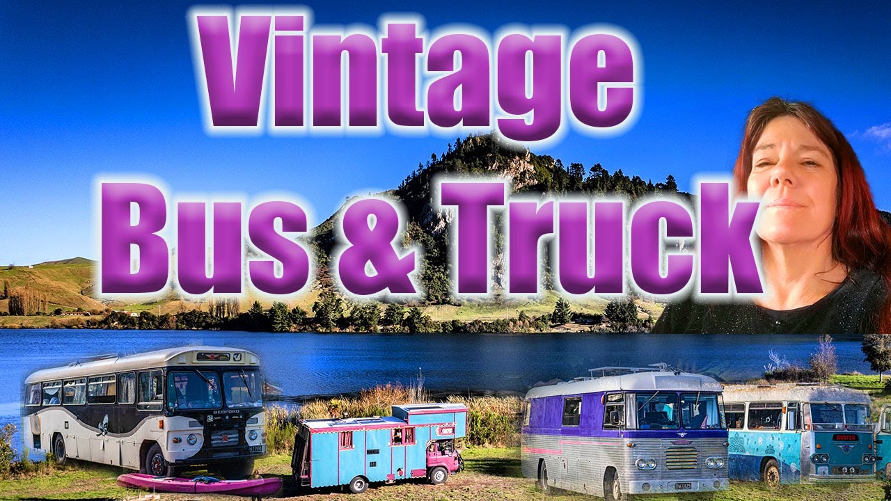 Whakamaru Older Bus and Truck Gathering 2022 -Vintage Bus