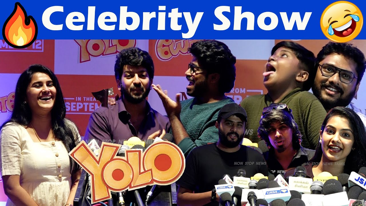 Pandiyan Stores Team & More Celebritys at Yolo Celebrity Show